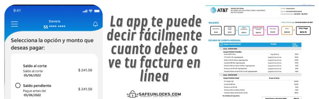 SafeUnlocks: La herramienta para Liberar Celular con Adeudo 2 ¿Cómo puedo conocer el adeudo que tengo de AT&T?