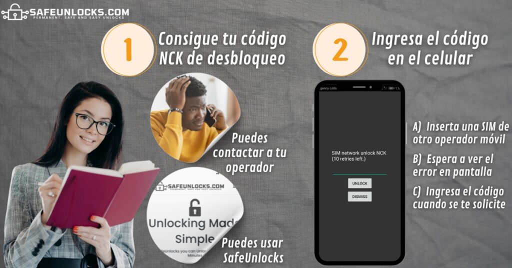 Desbloquear Celular del Operador con SafeUnlocks. 2 ¿Cómo Liberar un Celular Bloqueado?