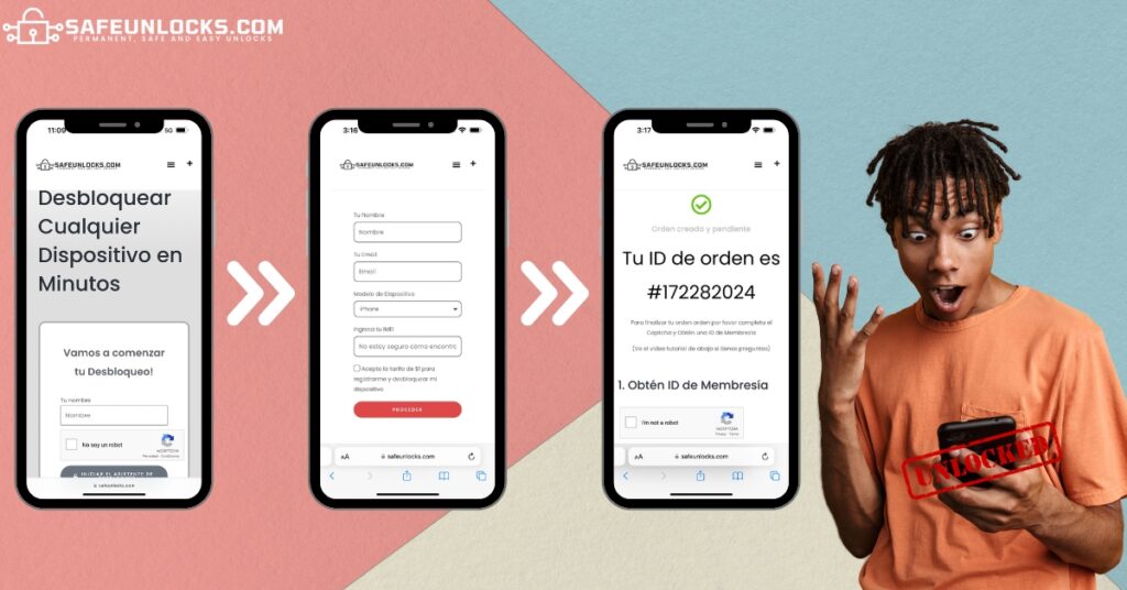 Guía de cómo desbloquear IMEI reportado con SafeUnlocks 4 ¿Cómo desbloquear un celular con SafeUnlocks?