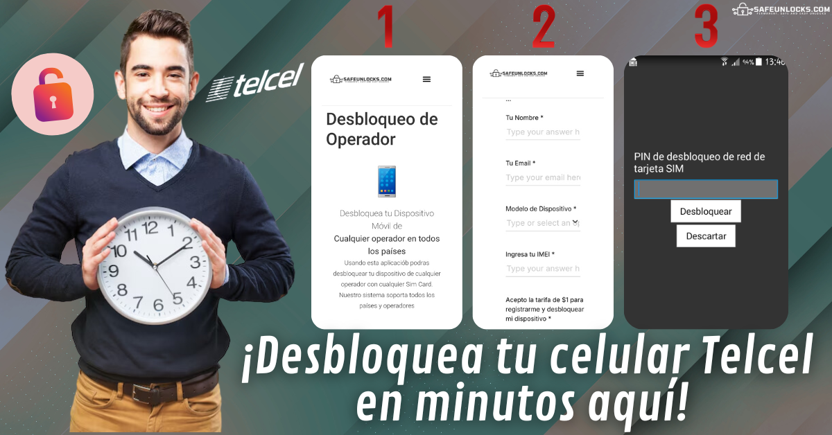 Obtén tu pin de desbloqueo de tarjeta SIM Telcel en minutos