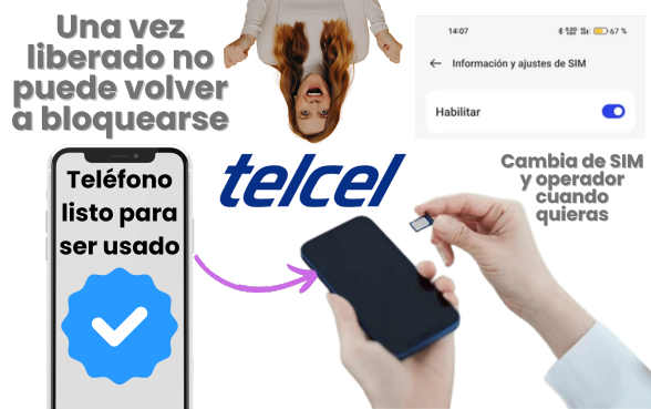 Obtén tu pin de desbloqueo de tarjeta SIM Telcel en minutos 2 ¿Luego de liberar un celular, Telcel puede volverlo a bloquear?