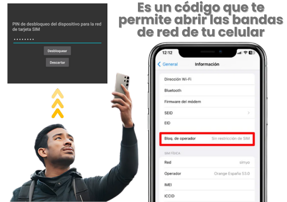 Obtén tu pin de desbloqueo de tarjeta SIM Telcel en minutos 3 ¿Qué es el código de desbloqueo de red de tarjeta SIM?