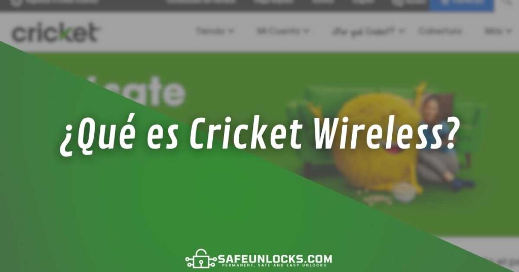 ¿Qué es Cricket Wireless?
