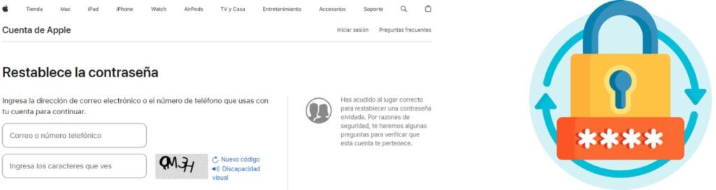 Quitar iCloud iPhone 14 (Pro Max) | SOLUCIÓN DEFINITIVA 1 Usa iForgot para resetear tu contraseña de iCloud