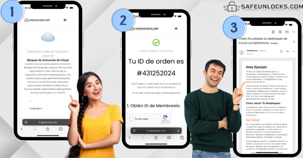 Cómo quitar iCloud iPhone 13 (Pro Max) online y sin Apple ID 4 SafeUnlocks: Solución definitiva para desbloquear tu iPhone
