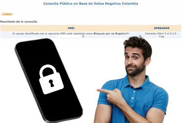 Desbloquear IMEI Tigo: Celulares reportados o no registrados 2025 2 Bloqueo por no registro del celular