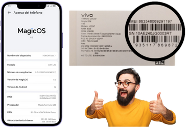 Desbloquear IMEI WOM Colombia 2025 | No registro o reporte 6 Paso 1 Encuentra el numero IMEI de tu equipo