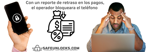 Desbloquear IMEI Claro Colombia: Equipos con o sin registrar 4 Reporte por deuda en mora