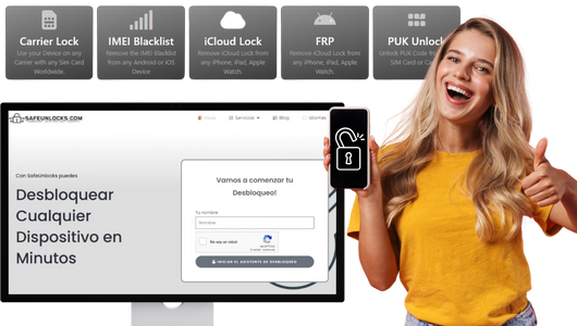 3 formas de liberar o desbloquear IMEI Unefon | Cualquier reporte 7 ¿Cómo funciona el servicio de desbloqueo de SafeUnlocks (1)