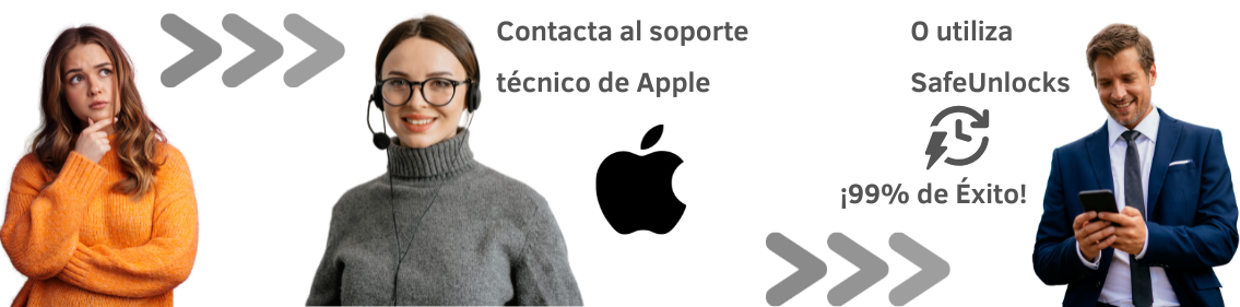 ¿Es posible desbloquear un iPhone sin el Apple ID ni la contraseña