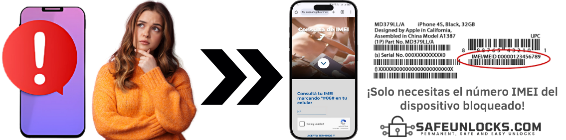 Métodos para desbloquear IMEI Personal fácil y rápido - 2025 3 ¿Necesitas saber si tu móvil está en banda negativa internacional