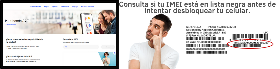 Cómo desbloquear IMEI Entel Chile - Guía actualizada 2025 2 ¿Cómo sé si el código IMEI de un celular está reportado en lista negra