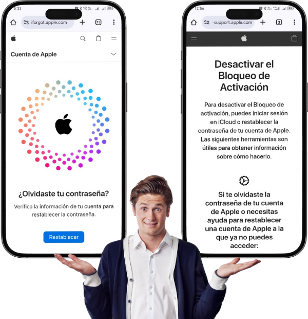 Desbloquear iPhone 12 iCloud: Top métodos sin cuenta Apple 3 ¿Cómo puedo recuperar la contraseña de mi cuenta Apple?