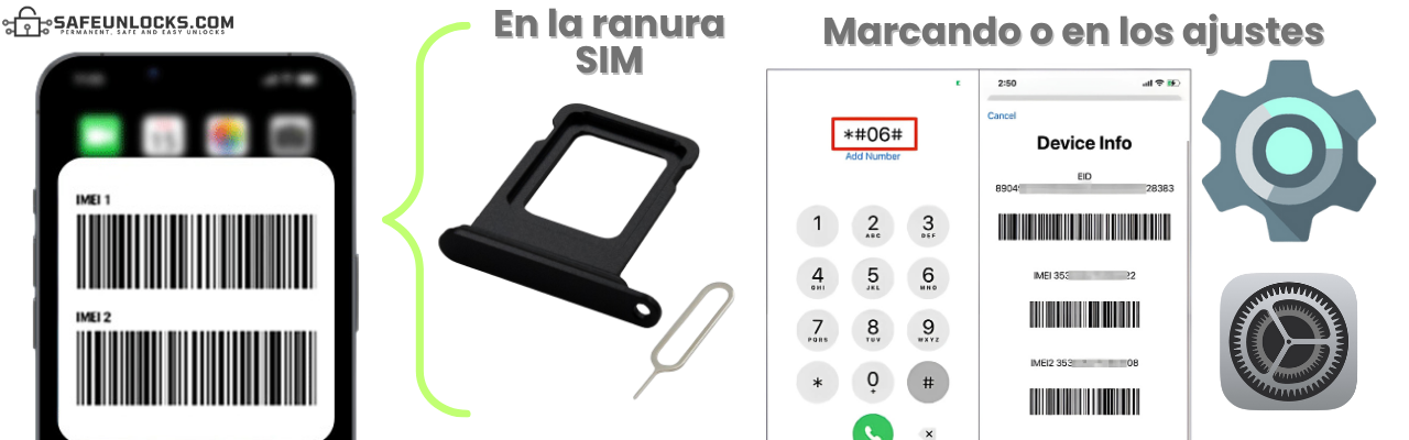Genera tu código de desbloqueo de red AT&T 100% en línea 8 ¿Como encontrar mi numero IMEI