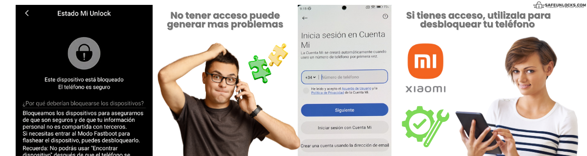 ¿Puede la cuenta MI bloquear tu teléfono o no dejarte quitar el patrón?