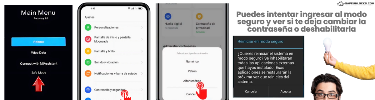 ¿Puedo quitar el PIN o patron sin tener que resetear el celular