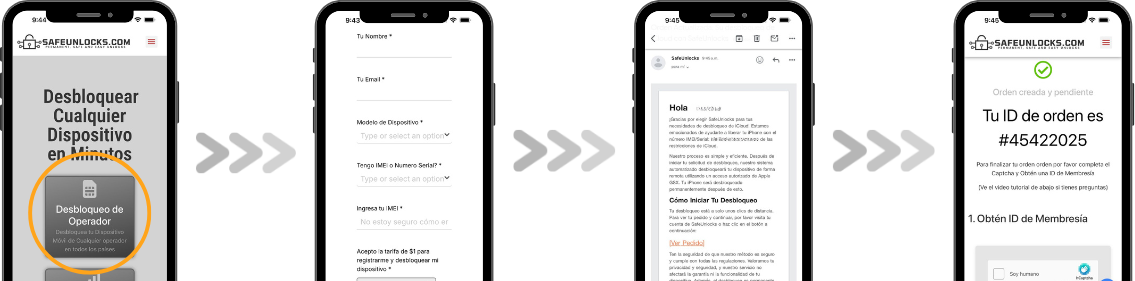 Cómo liberar celular Unefon con el IMEI | Método 100% online 6 ¿Cómo desbloquear mi equipo con SafeUnlocks?