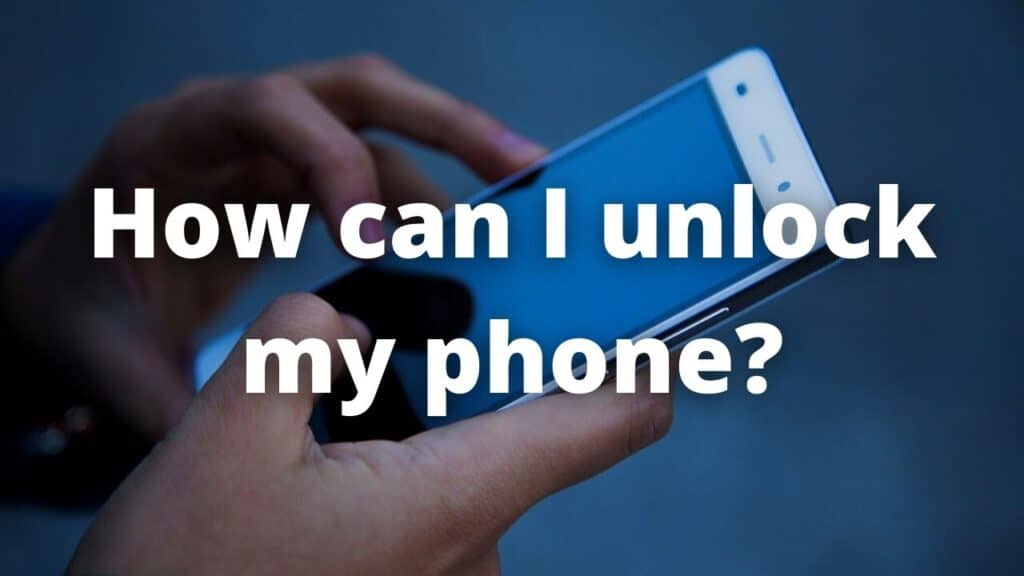 How can I unlock my phone