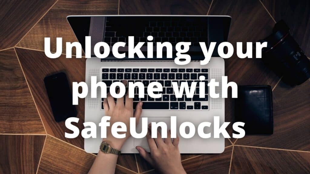 Unlocking your phone with SafeUnlocks 2