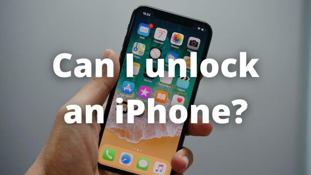 Can I unlock an iPhone