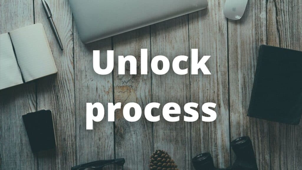 Unlock process 1