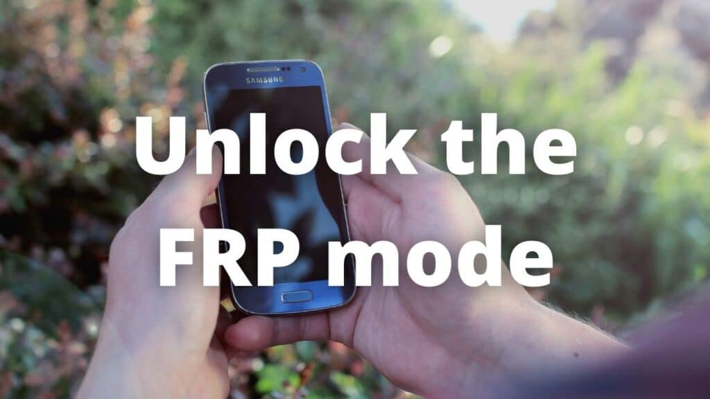 Unlock the FRP mode 1