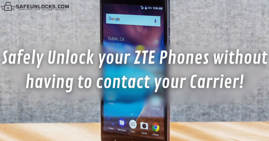Safely Unlock your ZTE Phones without having to contact your Carrier!
