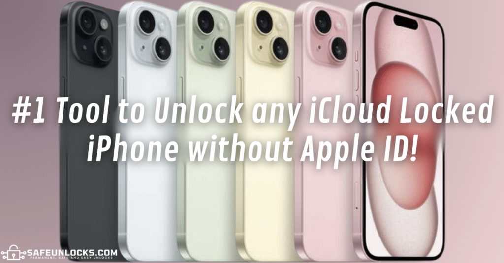 1 Tool to Unlock any iCloud Locked iPhone without Apple ID
