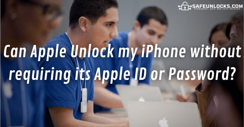 Can Apple Unlock my iPhone without requiring its Apple ID or Password?