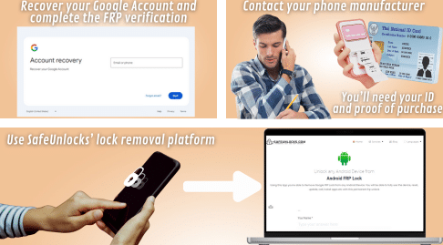 how to remove the frp lock