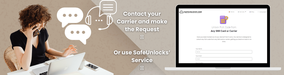 PUK Unlock 11 how to get my puk code
