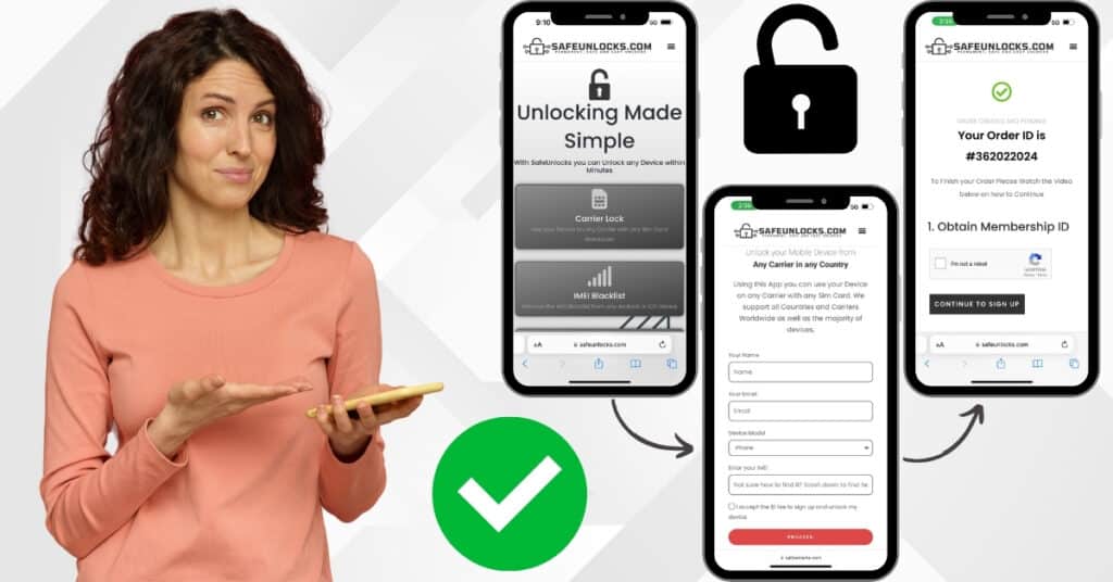 Steps to get a Code to SIM Unlock your Vodafone Device Online
