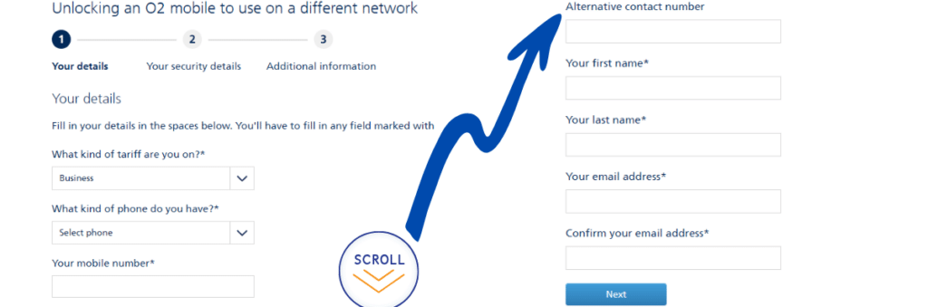 Unlocking O2 Phones on a Business Tariff