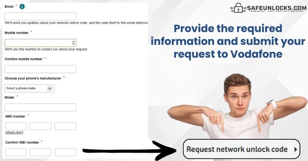 What do I do if I am Eligible for the Vodafone Network Unlock?