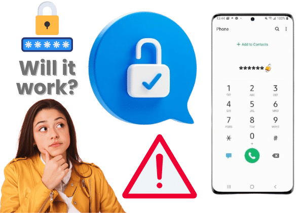Is there a PIN or Code to Unlock IMEI Numbers 1