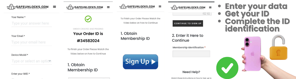 The Best Way to Unlock an iPhone 16 from the Activation Lock is with SafeUnlocks
