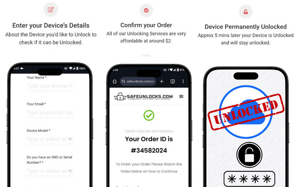 Use SafeUnlocks now to Unlock iCloud on iPhone 12