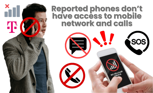Can I use a T-Mobile Line and Service with a Reported IMEI?
