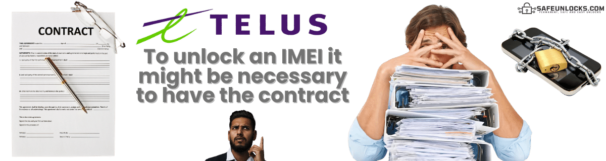 Can you Unlock a Telus Phone and IMEI without a Contract?