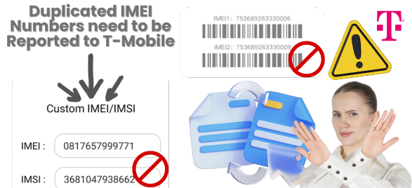 What if the T Mobile IMEI got Reported Because its Duplicated