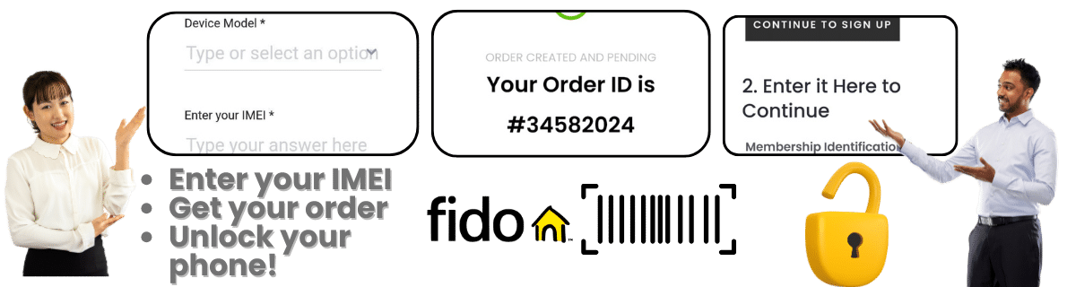 What is the Step-By-Step to Unlock IMEI Fido with SafeUnlocks?