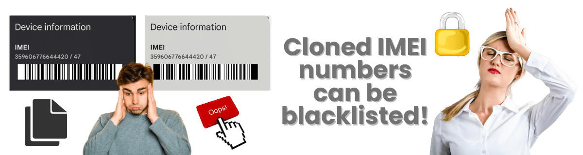 Can Two Phones have the same IMEI Number and be Blacklisted?