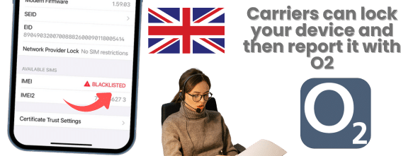 Can other Carriers besides O2 Lock my Phone in the UK?