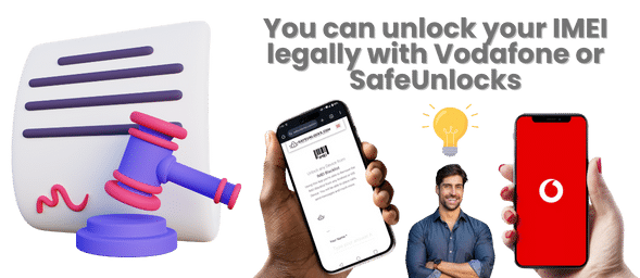 Is it Legal to Unlock Vodafone Phones from the Reporting Database 1