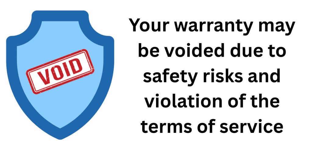 Risk concerning change IMEI Number