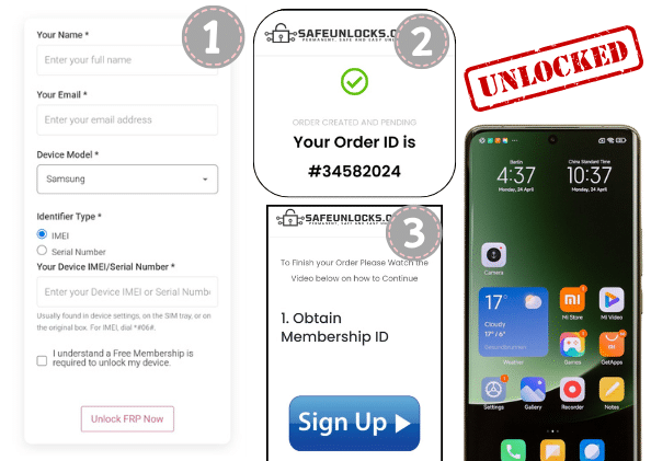Use Here the Best Method to FRP Unlock Redmi Devices