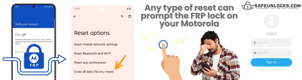 What Triggers the FRP Lock on a Motorola Device?