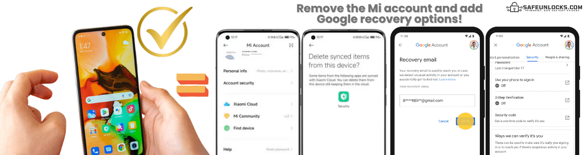 What to Do After Successfully Unlocking Xiaomi FRP with SafeUnlocks?