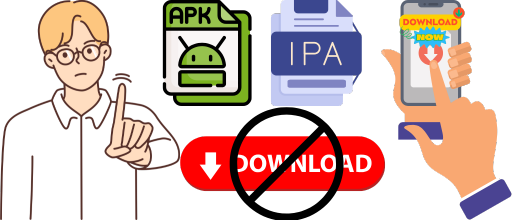 APK Files Method illustration - risky unlock option