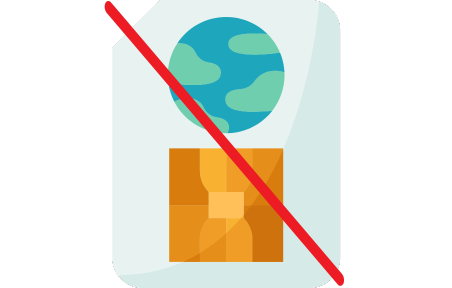 Can't Be Used Abroad - International roaming issues